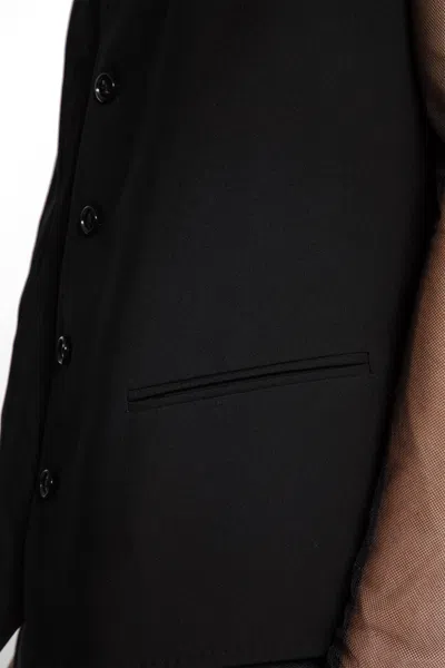 Ann Demeulemeester Juikko Classic Waistcoat In Black