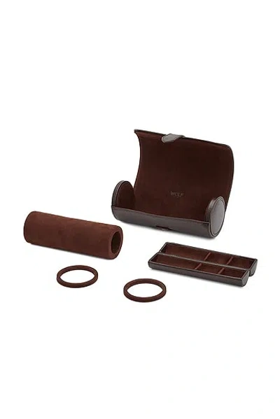 Wolf Blake Watch Roll With Capsule In Multi