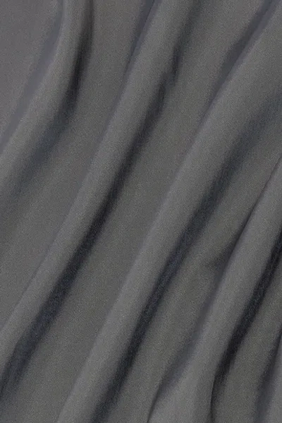 Eaves Groa Cinched Top In Gray