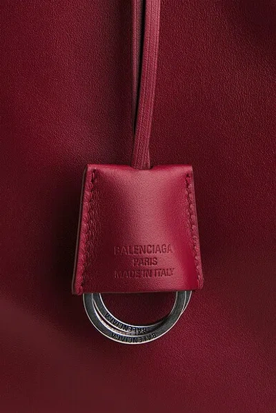 Balenciaga Rodeo Medium Top Handle Bag In Red