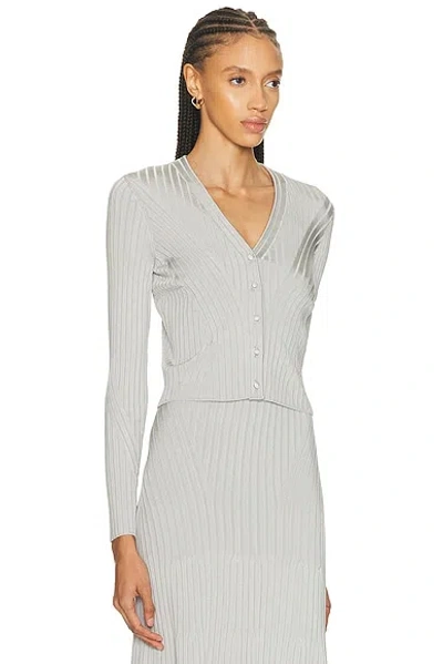 Adam Lippes Greer Cardigan In White