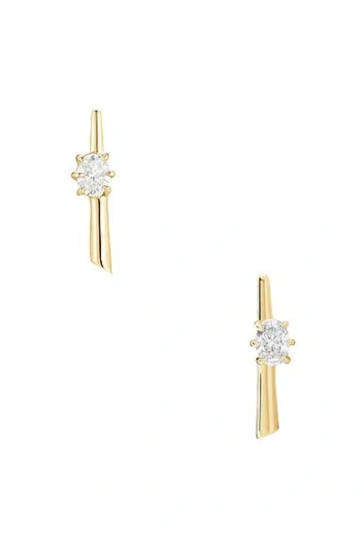 Jade Trau Rae Stud Earrings In Gold