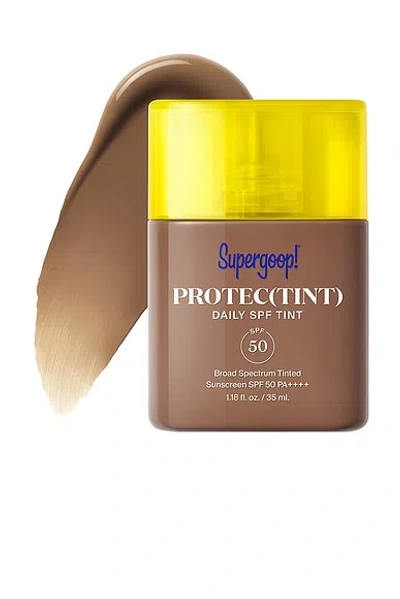 Supergoop Protec(tint) Daily Skin Tint Spf 50 Sunscreen 42c / 1.18 Fl. Oz. ! In Blue