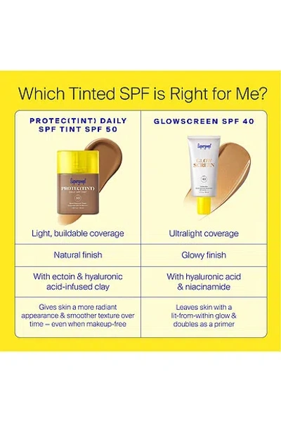 Supergoop Protec(tint) Daily Skin Tint Spf 50 Sunscreen 42c / 1.18 Fl. Oz. ! In Blue