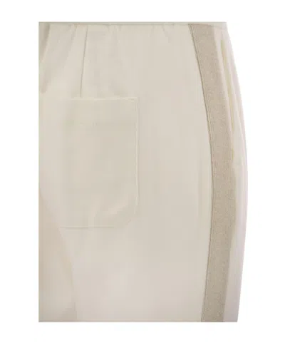 Peserico Drawstring-waist Track Trousers In Neutral