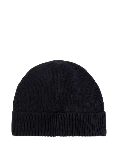 Apc Lettering Knitted Beanie In Black