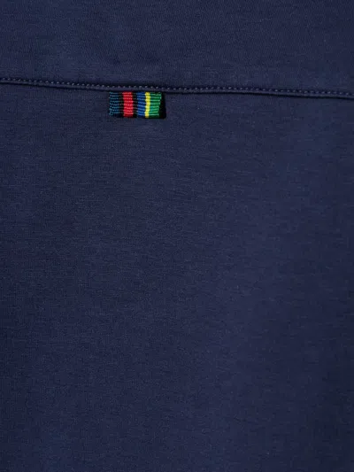 Ps By Paul Smith Quilted Panel Jacket In Blue