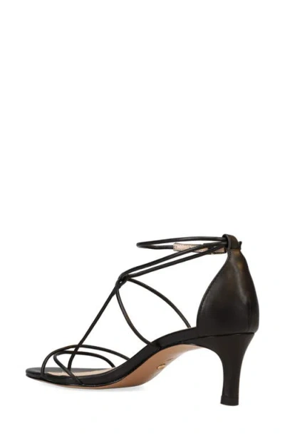 Pelle Moda Ura Leather Sandal In Black
