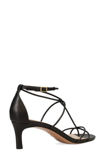 Pelle Moda Ura Leather Sandal In Black