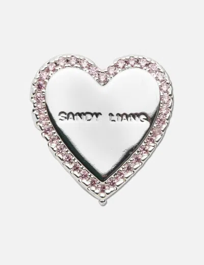 Sandy Liang Pocket Mirror Ring In Multi