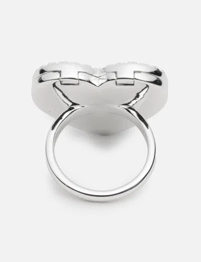 Sandy Liang Pocket Mirror Ring In Multi