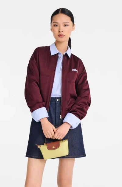 Longchamp Le Pliage Original Crossbody Bag In Green