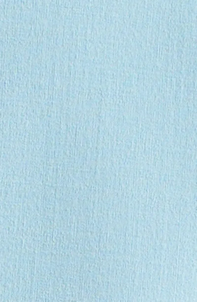 Michael Kors Sabrina Single-button Stretch Wool Blazer In Blue