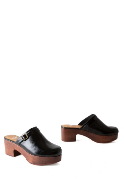 Fortress Abby Platform Clog In Black