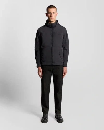 Lyle & Scott Lyle And Scott Stow Away Jacket Black In Black