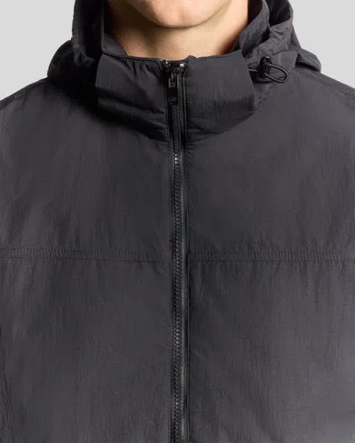 Lyle & Scott Lyle And Scott Stow Away Jacket Black In Black
