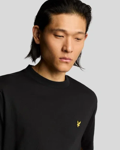 Lyle & Scott Oversized T-shirt In Black