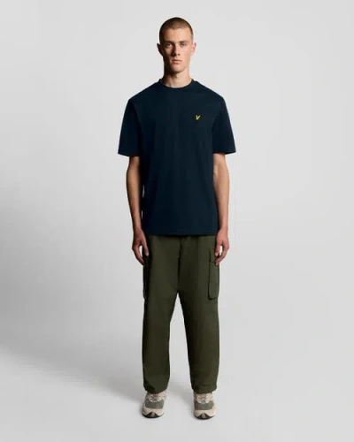 Lyle & Scott Oversized T-shirt In Black