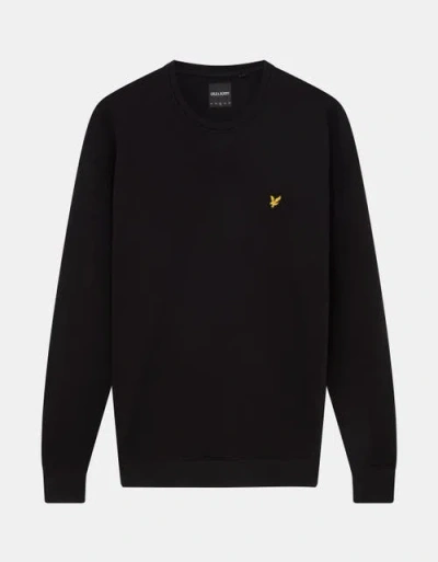 Lyle & Scott Plain Long Sleeve T-shirt In Black