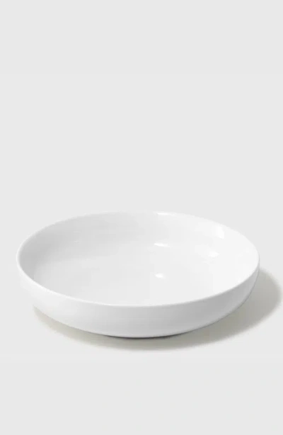 Public Goods Ceramic Dinner Bowls In White
