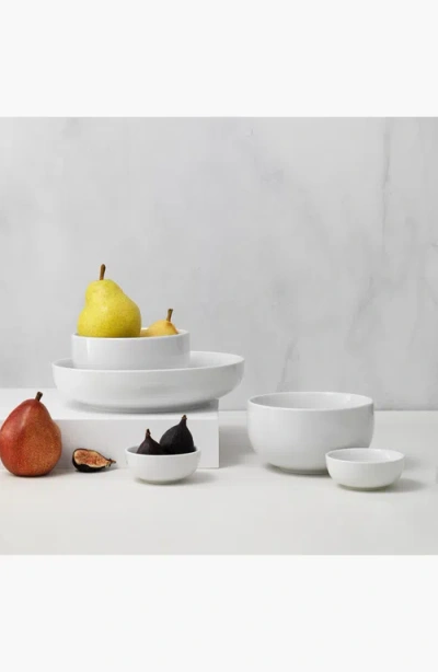 Public Goods Ceramic Dinner Bowls In White