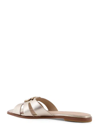Pinko Sandals Light And Natural In Gold