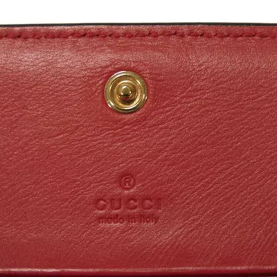 Pre-owned Gucci Beige Gg Supreme Canvas Elastane Wallet (bi-fold) () In Sand