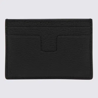 Tom Ford Soft Grain Leather T Line Classic Card Holder