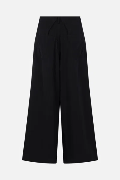 Yohji Yamamoto Trousers In Black