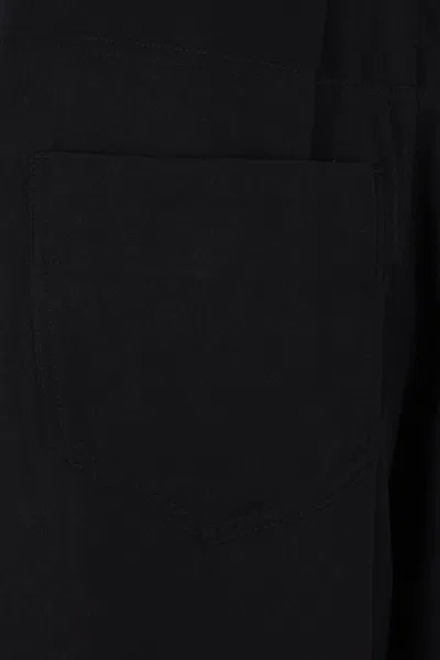 Yohji Yamamoto Trousers In Black