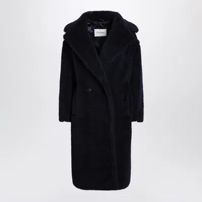 Max Mara Teddy Bear Icon Coat Coats Blue In Blue