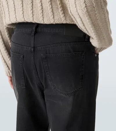 Studio Nicholson Black Riso Jeans In Black