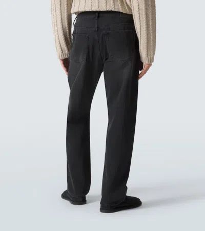 Studio Nicholson Black Riso Jeans In Black