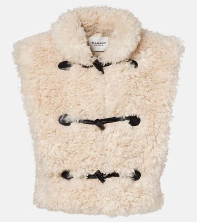 Isabel Marant Étoile Marant Etoile Alisa Vest In Neutral