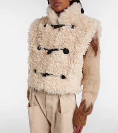 Isabel Marant Étoile Marant Etoile Alisa Vest In Neutral