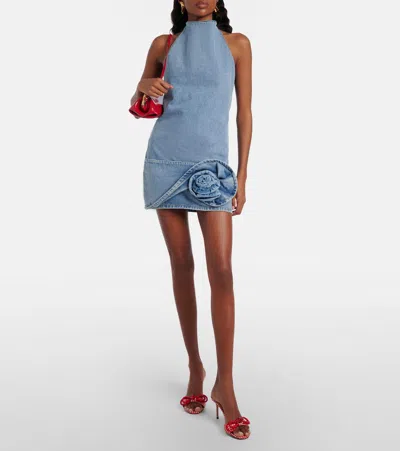 Mach&mach Double Bow 85 Gingham Mules In Red