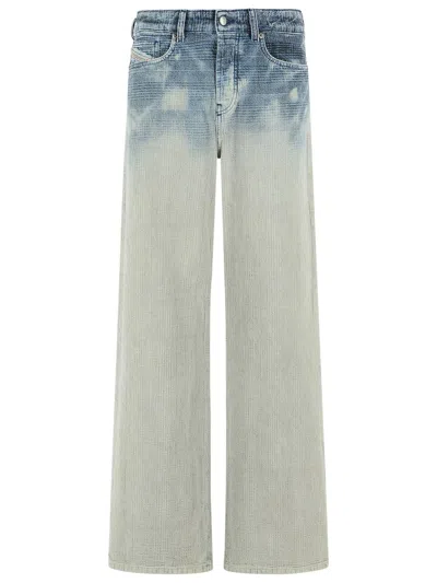 Diesel Relaxed Jeans In Gray
