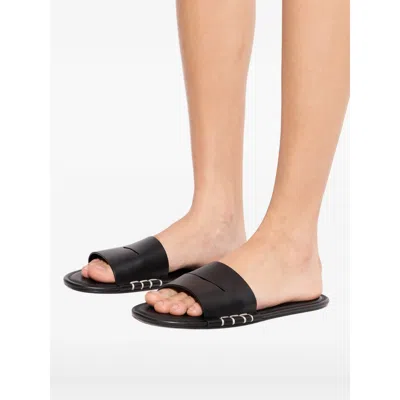 Jw Anderson Womens Loafer Slides In Black In Black