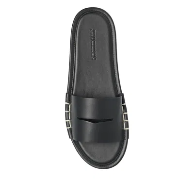 Jw Anderson Womens Loafer Slides In Black In Black