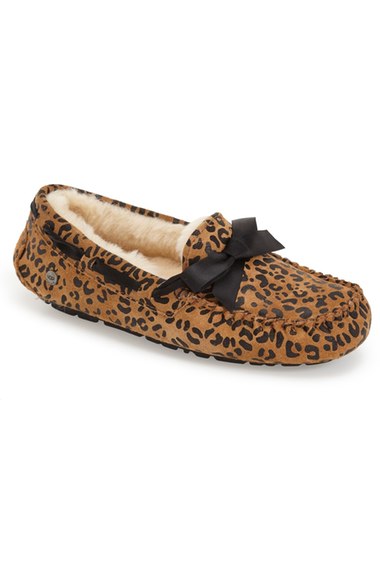 cheetah print uggs with bows