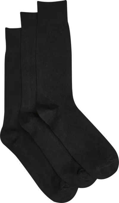 Joseph Abboud Solid Bamboo Blend Socks, 3-pack