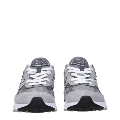 New Balance 990 V6 Face-up Sneakers In Gray