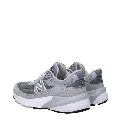 New Balance 990 V6 Face-up Sneakers In Gray