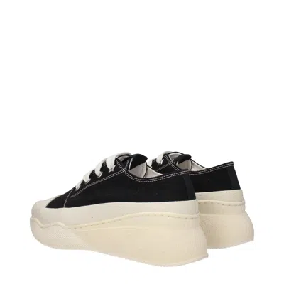 Stella Mccartney Loop Canvas Platform Sneakers In Black