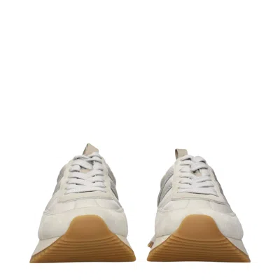 Moncler 30mm Pacey Nylon Sneakers In Gray
