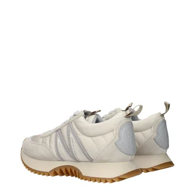 Moncler 30mm Pacey Nylon Sneakers In Gray