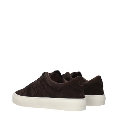 Moncler Monaco M Sneakers Men In Brown