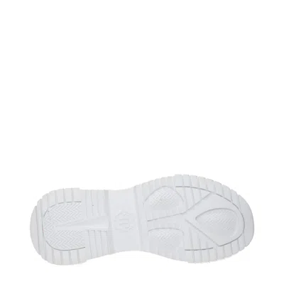 Philipp Plein White Technical Fabric Predator Sneakers In White