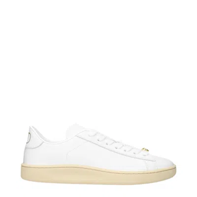 Valentino Garavani Woman Sneakers White Size 8 Leather In White