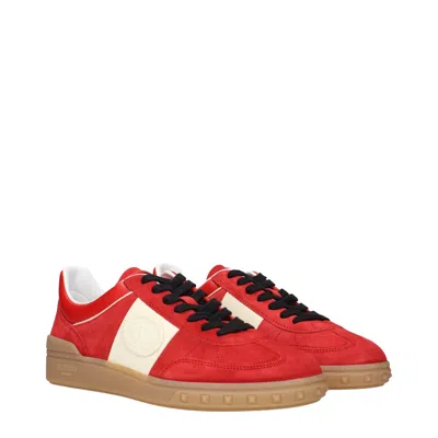 Valentino Garavani Upvillage Low Top Trainer In Red
